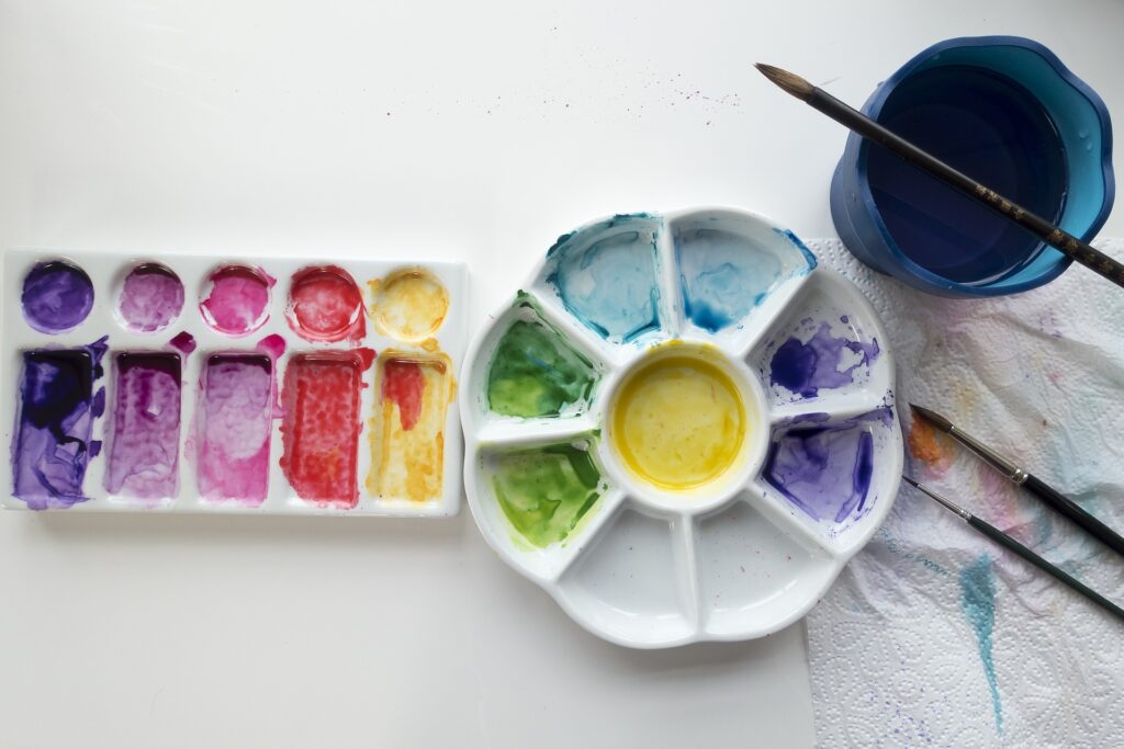 Watercolor palette